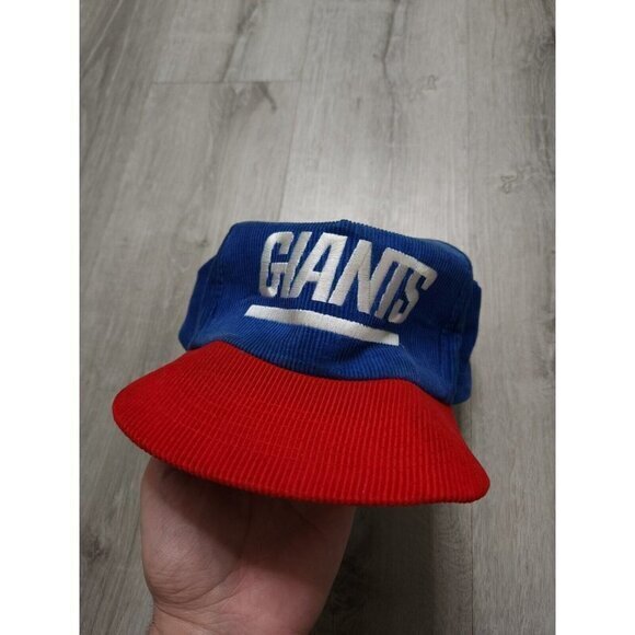 Vintage New York Giants Corduroy Snapback Hat 90s - Picture 2 of 9